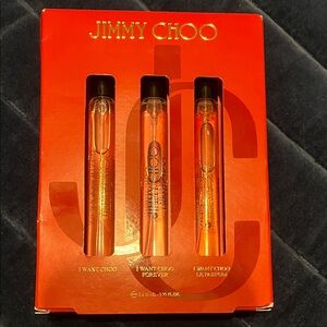 Jimmy Choo women’s Fragrance Trio - Vibrant Red